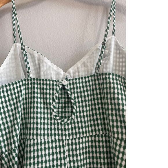 Hurley Sample Piece‎ Spaghetti Strap Checkered Dress Size Small - Picture 3 of 16